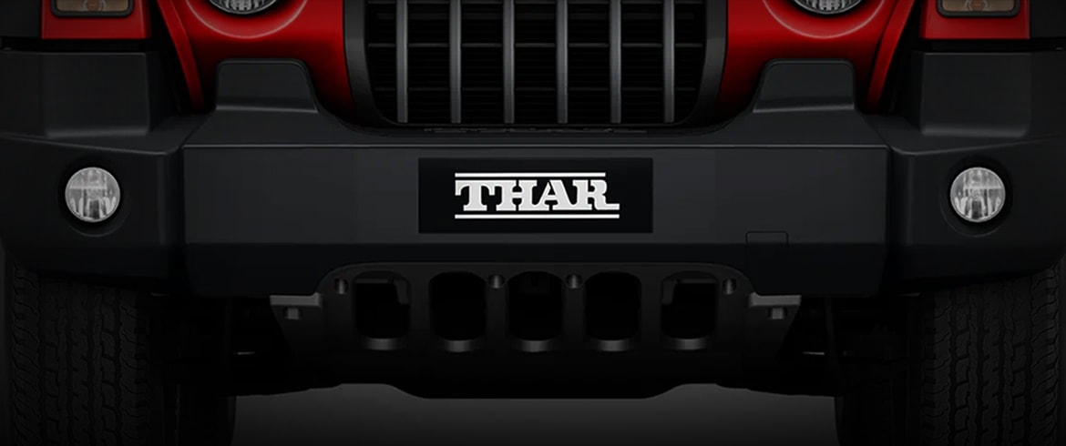 Thar Bumper Image - Mahindra Auto