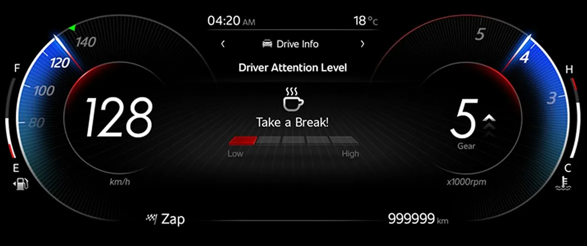 Mahindra XUV700 Driver Drowsiness Detection 