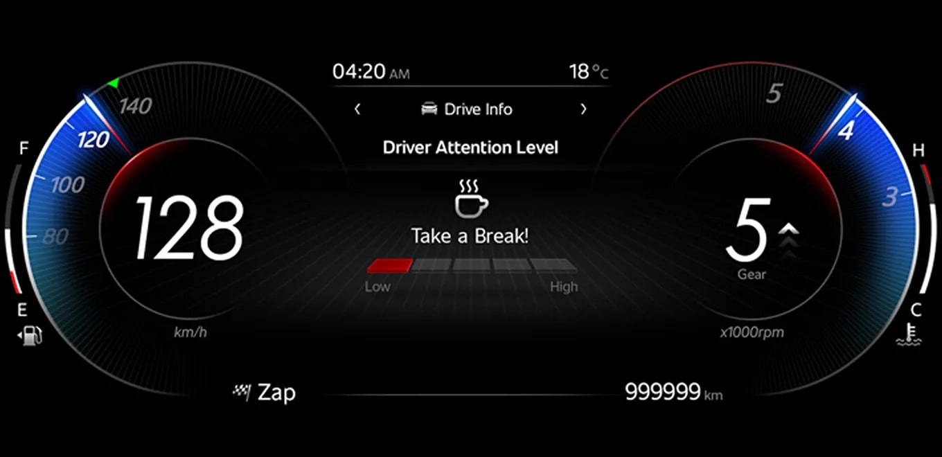 Mahindra XUV700 Driver Drowsiness Detection