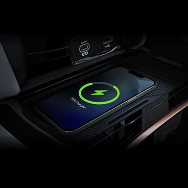 Mahindra XUV 3XO EV wireless phone charging