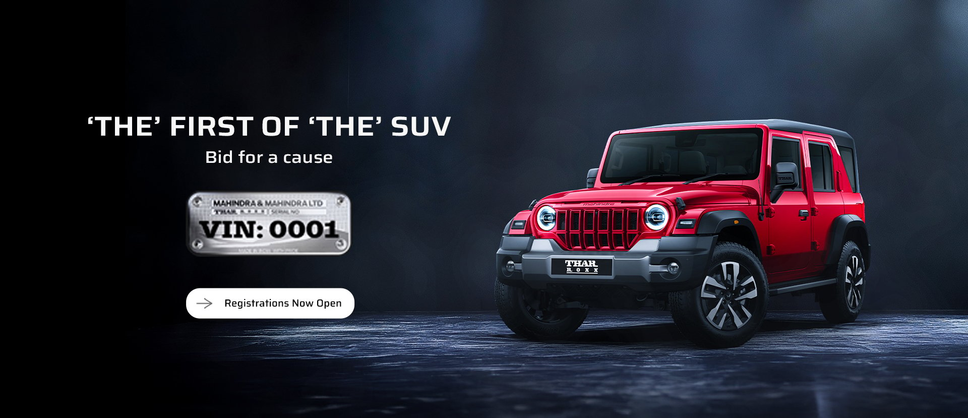 Mahindra Thar Roxx 'THE’ SUV