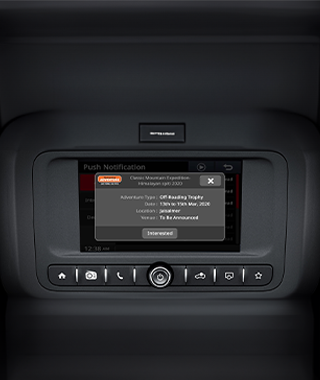 Thar Adventure Event Notification Feature