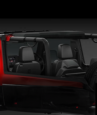 Thar Built in Interior Roll Cage