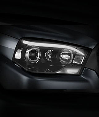 Scorpio Classic Projector Headlamps & LED Eyebrows