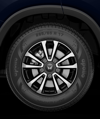 Scorpio-N R18 Diamond Cut Alloy Wheels