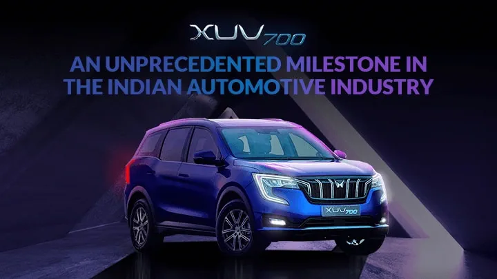 XUV700 Registers 25000 Bookings in 57 Mins  