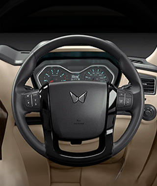 Scorpio Classic Faux Leather Wrapped Steering