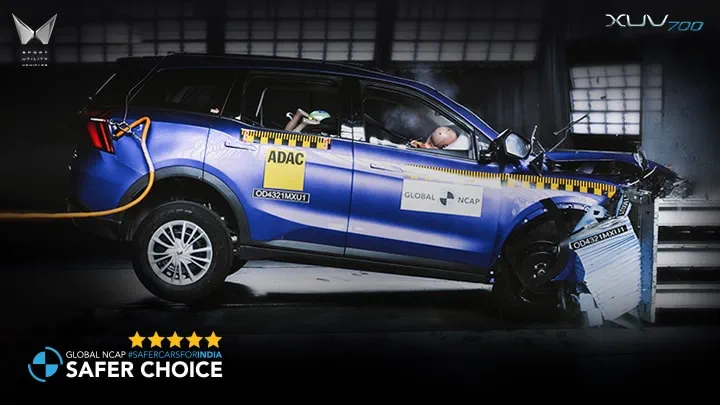 Mahindra XUV700 India's Safest Car  