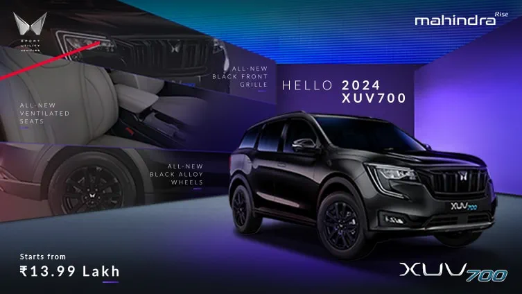 Mahindra Launches 2024 XUV700  