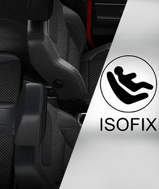 Thar ISOFIX Child Seat Mounts