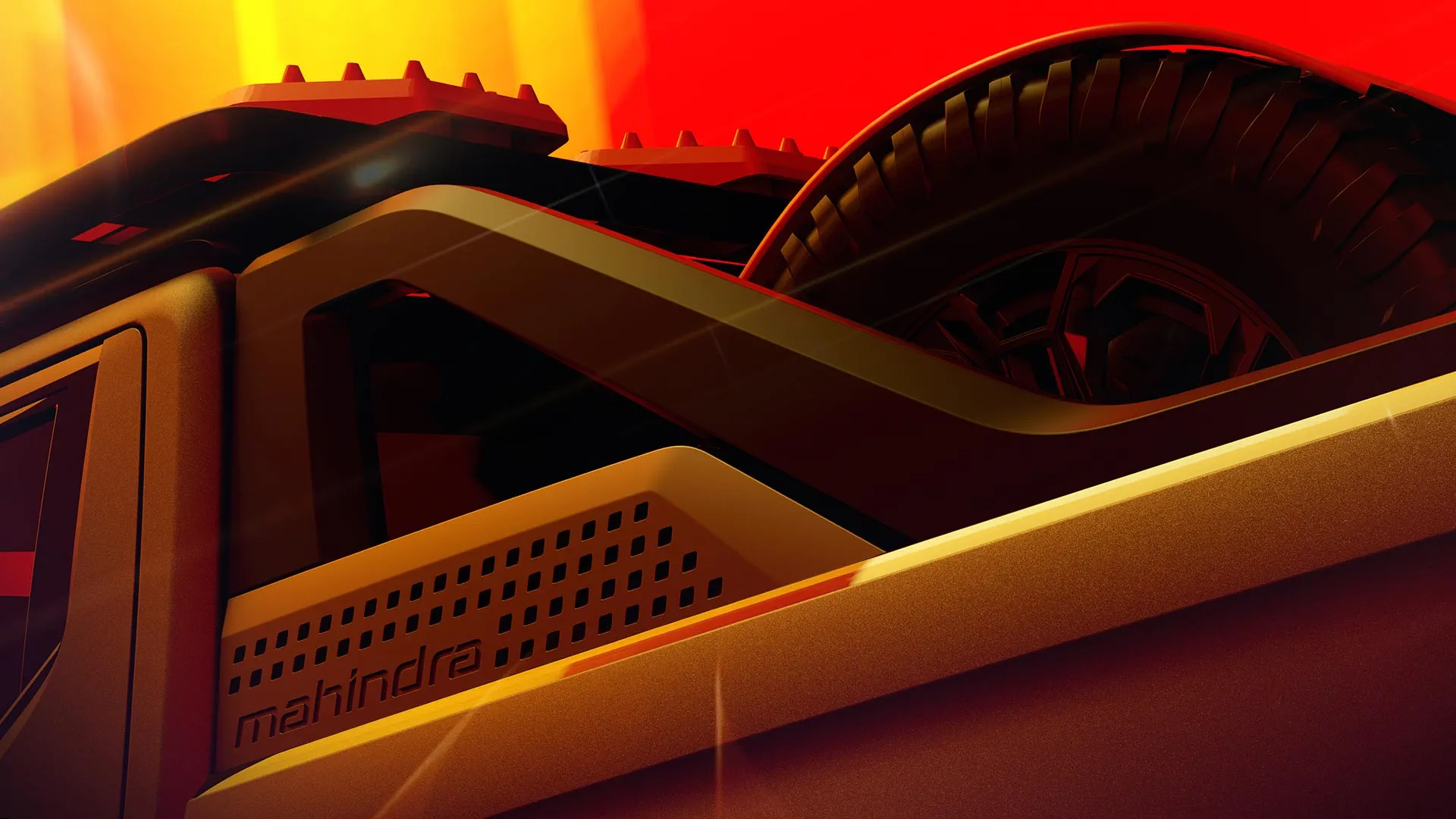 Mahindra Global Pik Up Design